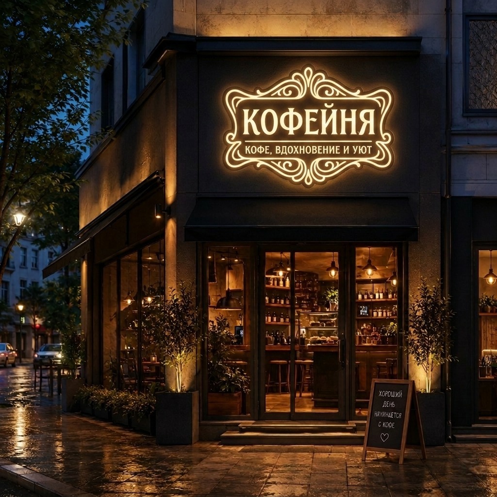 Световые вывески